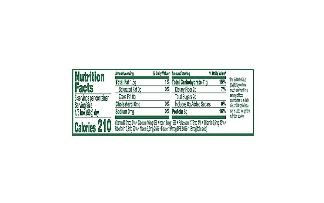 De Cecco Pasta, Linguine no.7 with Spinach    Box  340 grams